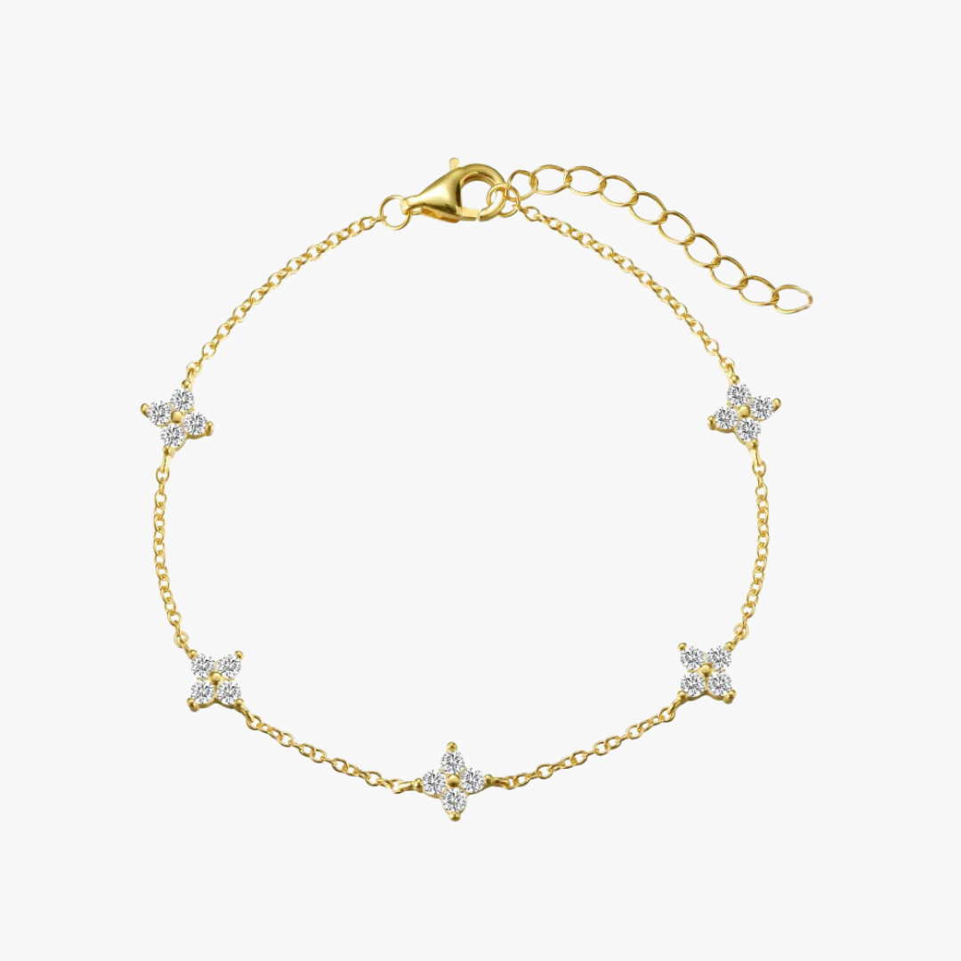 Colar Zircônia Radiante – Banhado em Ouro 18K