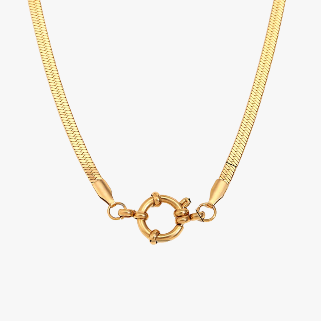 Pulseira Elo de Primavera – Banhado em Ouro 18K