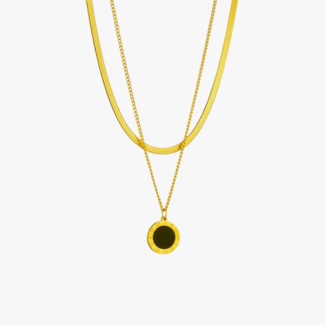 Colar Lâmina Romana Digital&nbsp;